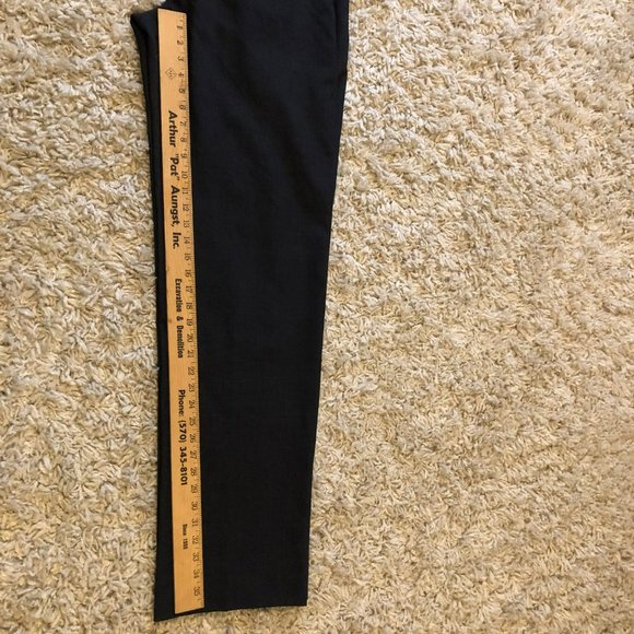 Polo by Ralph Lauren Dark Grey Pleated Pants Sz 34x38 Suspender Buttons - Picture 9 of 9